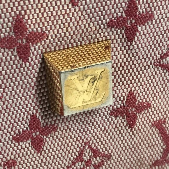 LOUIS VUITTON M92216 Josephine PM Hand Bag Monogram Mini Canvas Slys Red - Picture 15 of 16